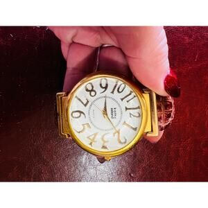 Kathy Ireland Quartz Women's Watch 1614 Brown Leathe